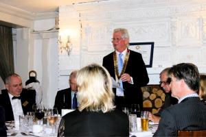 President Nigel starts the celebrations